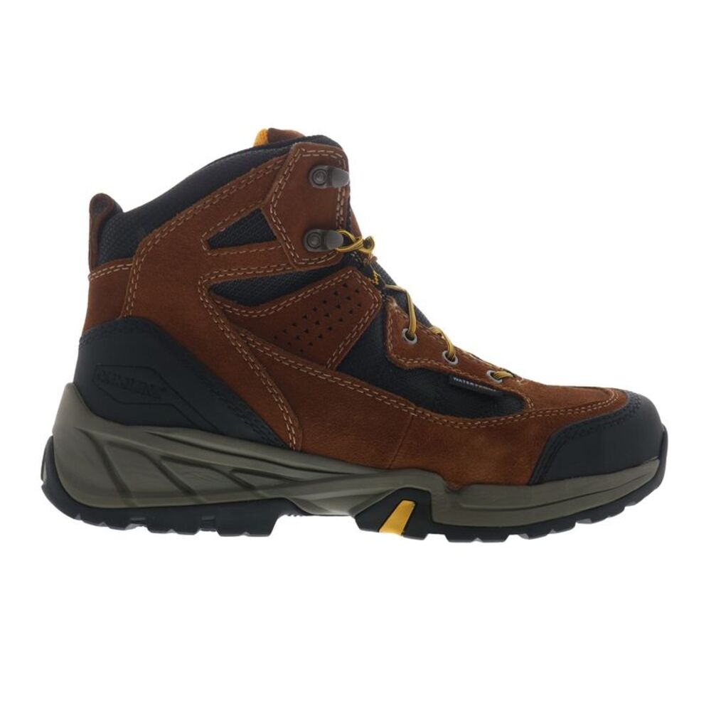 Carolina Mens 6" Steel Toe Waterproof Hiker Brown Boots (NWT)